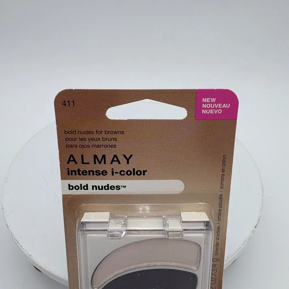 Almay Intense i-color Bold Nudes Eyeshadow Trio 411 for‎ Browns New
